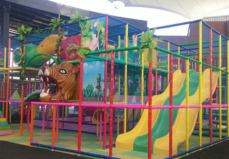 fabricacion parques infantiles estructura multijuegos leon