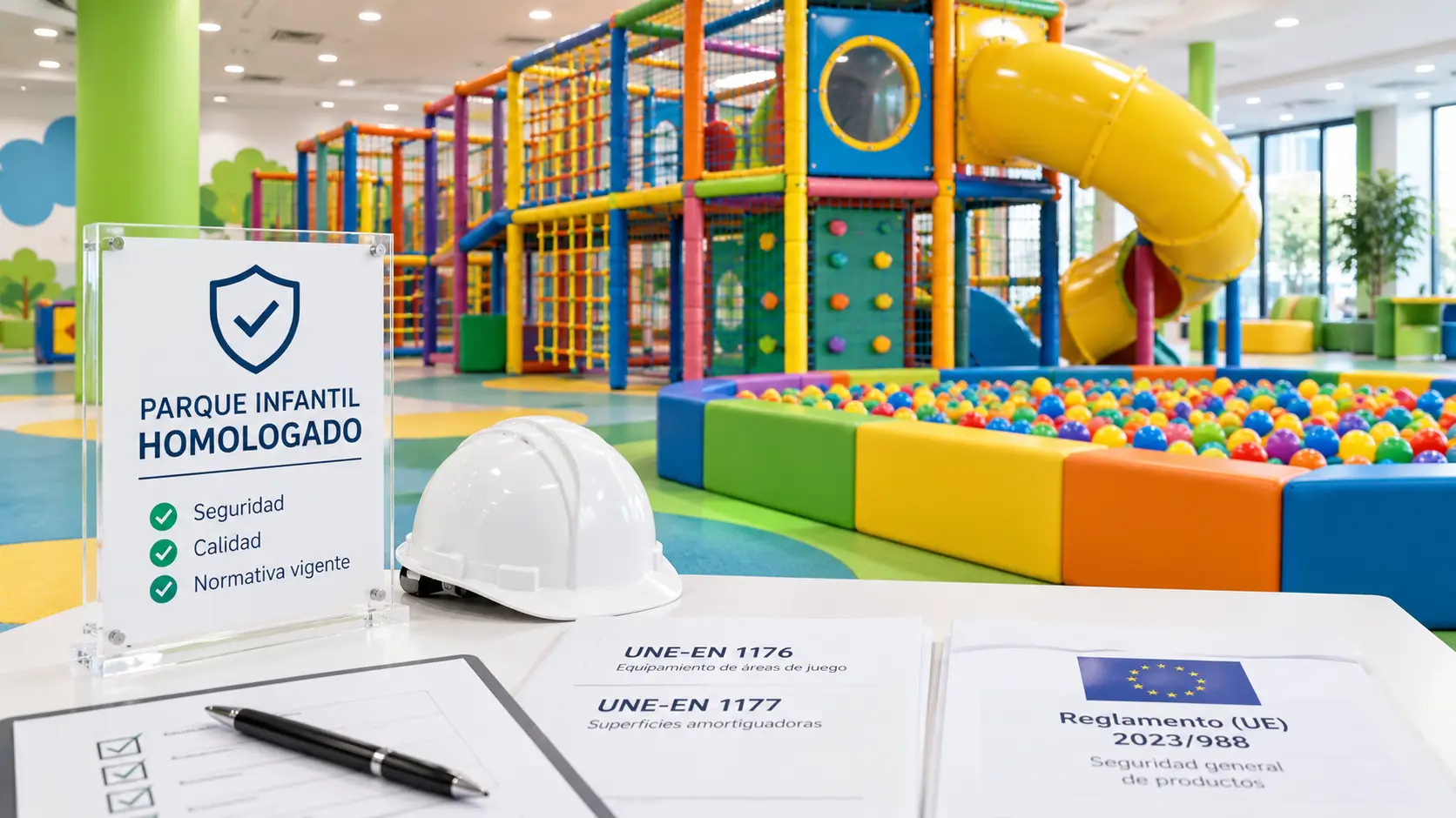 Parques infantiles homologados